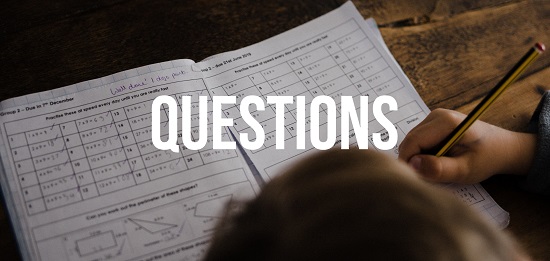 questions banner